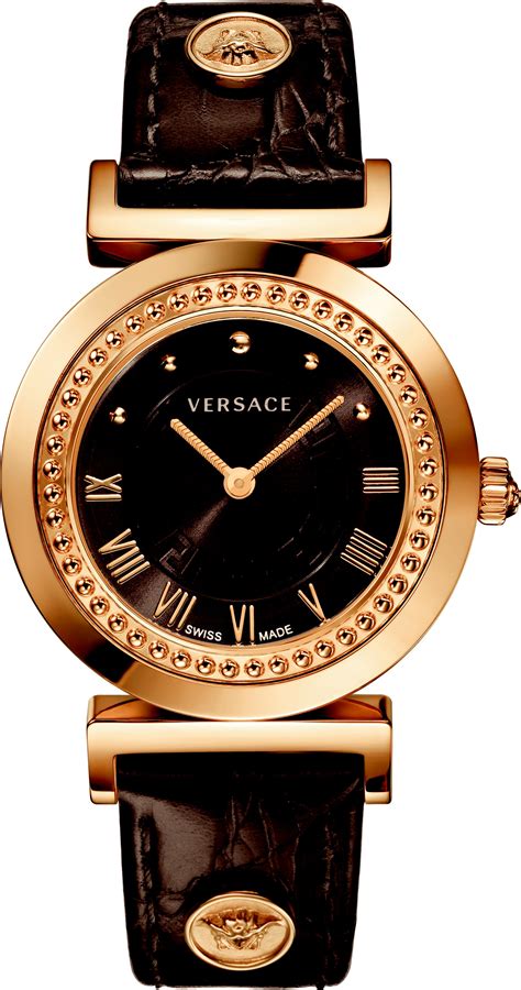 Versace Womens Gold 35 mm Vanity Watch P5Q80DS165